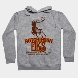 Defunct Hutchinson Elks Baseball Team Hoodie